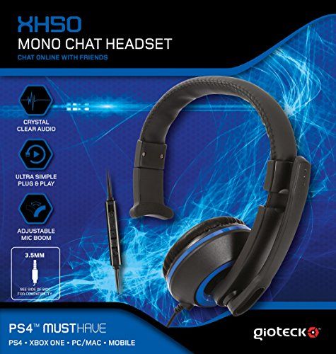 Wired mono headset sale ps4