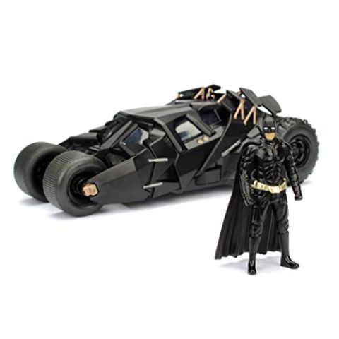 BATMAN THE DARK KNIGHT BATMOBILE 1:24 SCALE DIE-CAST REPLICA (New) (New)