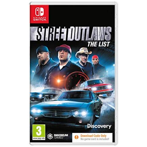 Street Outlaws: The List (Code In A  Box) (Nintendo Switch) (New)