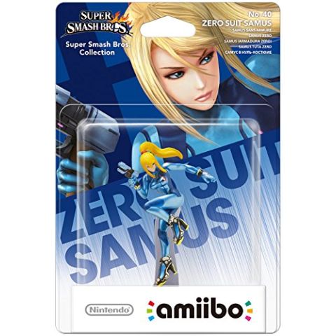 Zero Suit Samus No.40 amiibo (Nintendo Wii U/3DS) (New)