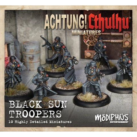 Achtung! Cthulhu Miniatures - Black Sun Commanders (New)