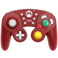 HORI Wireless Battle Pad GameCube Style Controller for Super Smash Bros. (Mario) (Switch) (New)