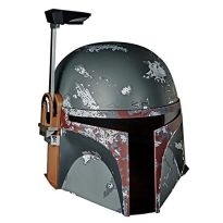 Hasbro Star Wars replica Boba Fett helmet with light wearable Black Series 27.5x33x26.5cm PVC (New)