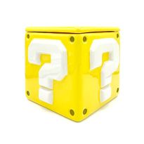 Pyramid International GP85521 Super Mario Bros Question Mark Block Ceramic Storage Jar Cookie Jar (New)
