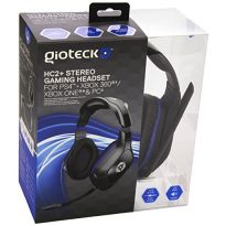 Gioteck SX6 Storm Wired Stereo Gaming Headset PS4 XBOX One PC New